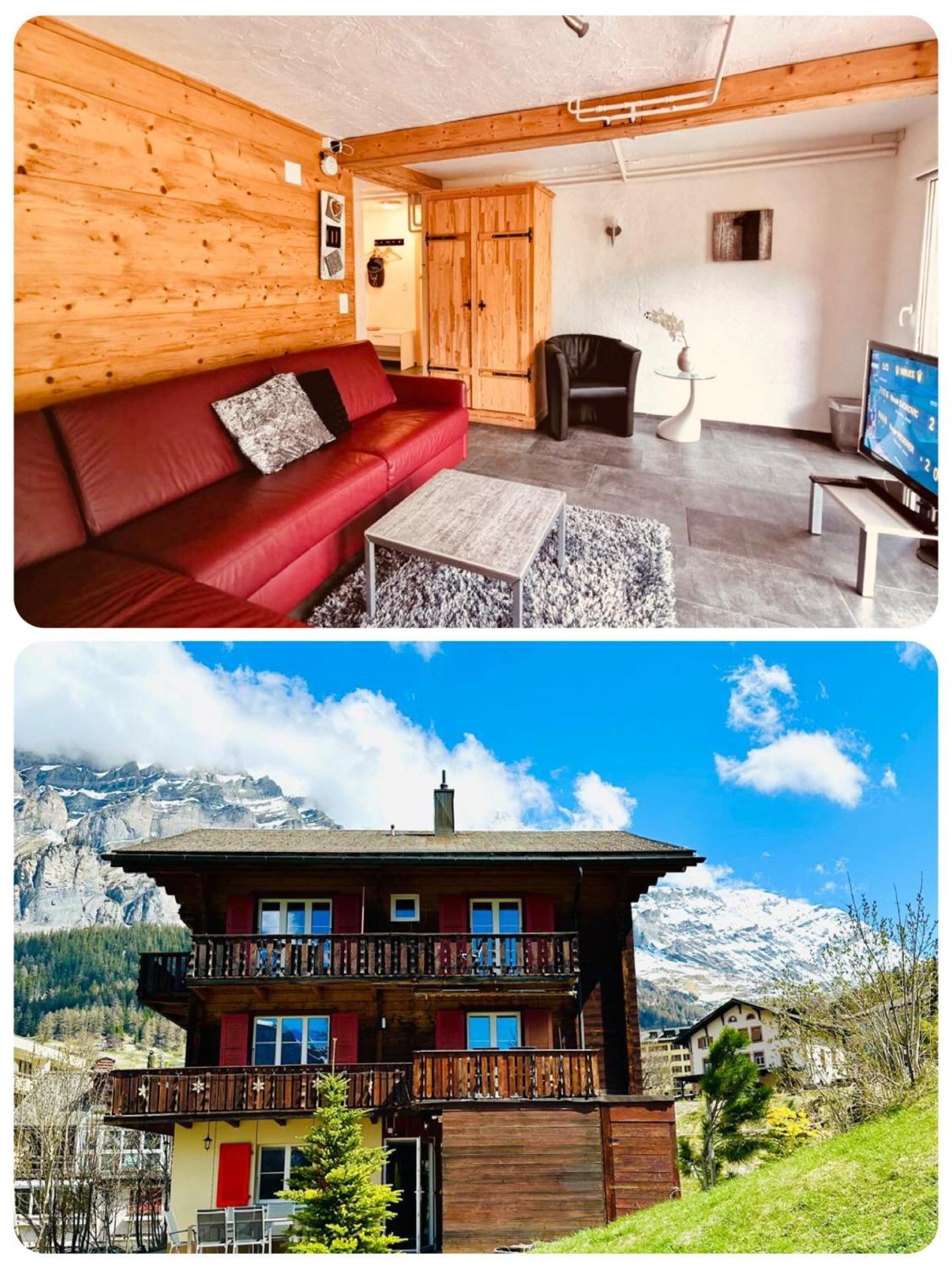 Apartments Chalet Tatyana Leukerbad Εξωτερικό φωτογραφία